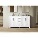 Alina 60 X 34 inch White Bathroom Vanity Cabinet