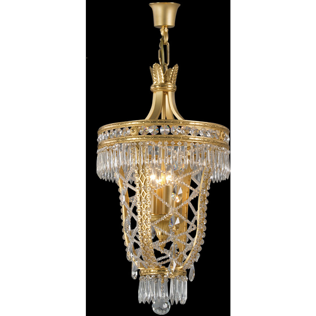 Mariner Luxury LED 14.57 inch French Gold Pendant Ceiling Light