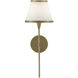 Brimsley 1 Light 7 inch Antique Brass Wall Sconce Wall Light