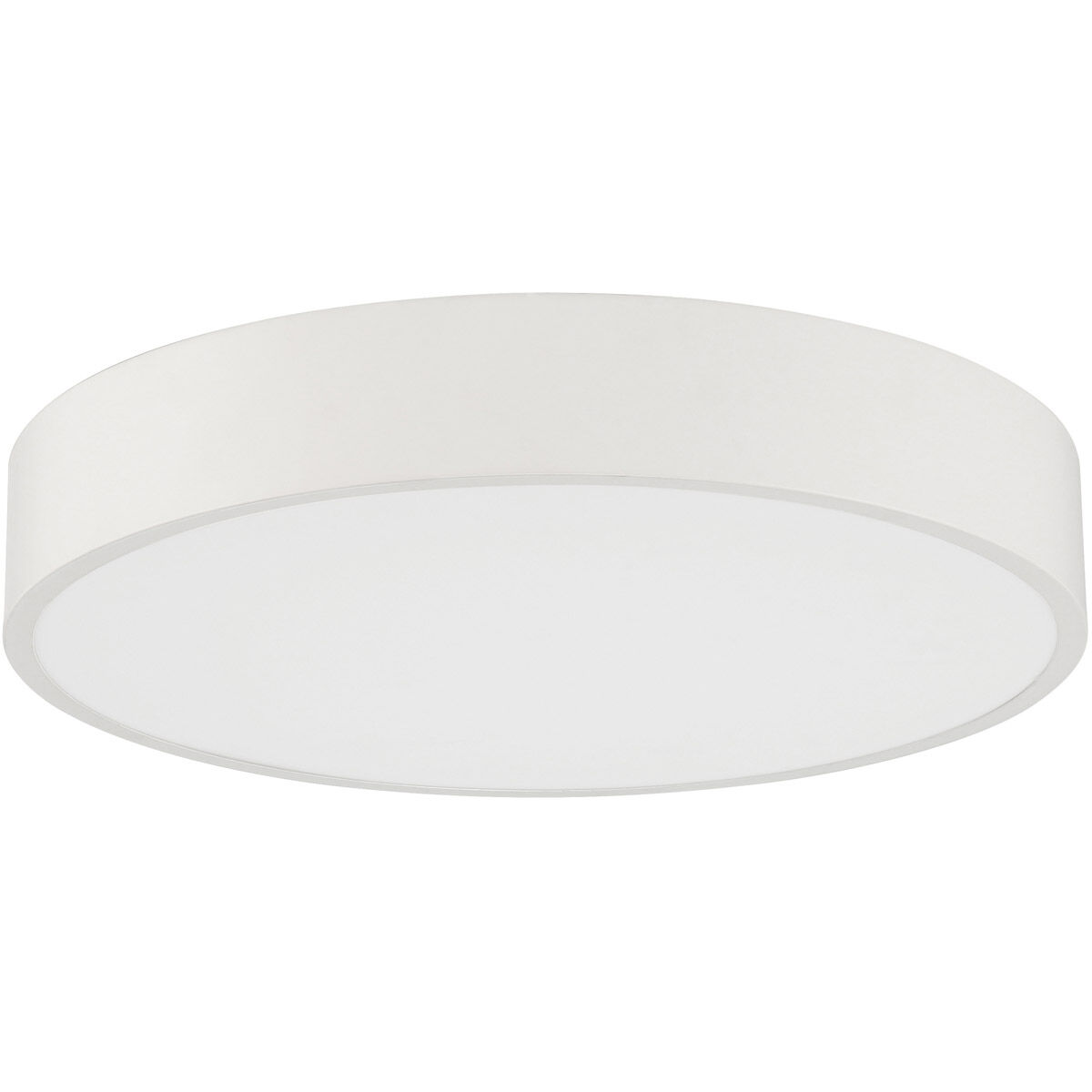Como LED 17.75 inch White Flush Mount Ceiling Light