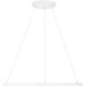 Anello LED 16 inch Matte White Pendant Ceiling Light