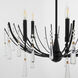 Eloise 5 Light 26 inch Matte Black Chandelier Ceiling Light