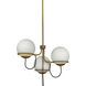 Alora Mood Alba 3 Light 22.88 inch Aged Gold Chandelier Ceiling Light