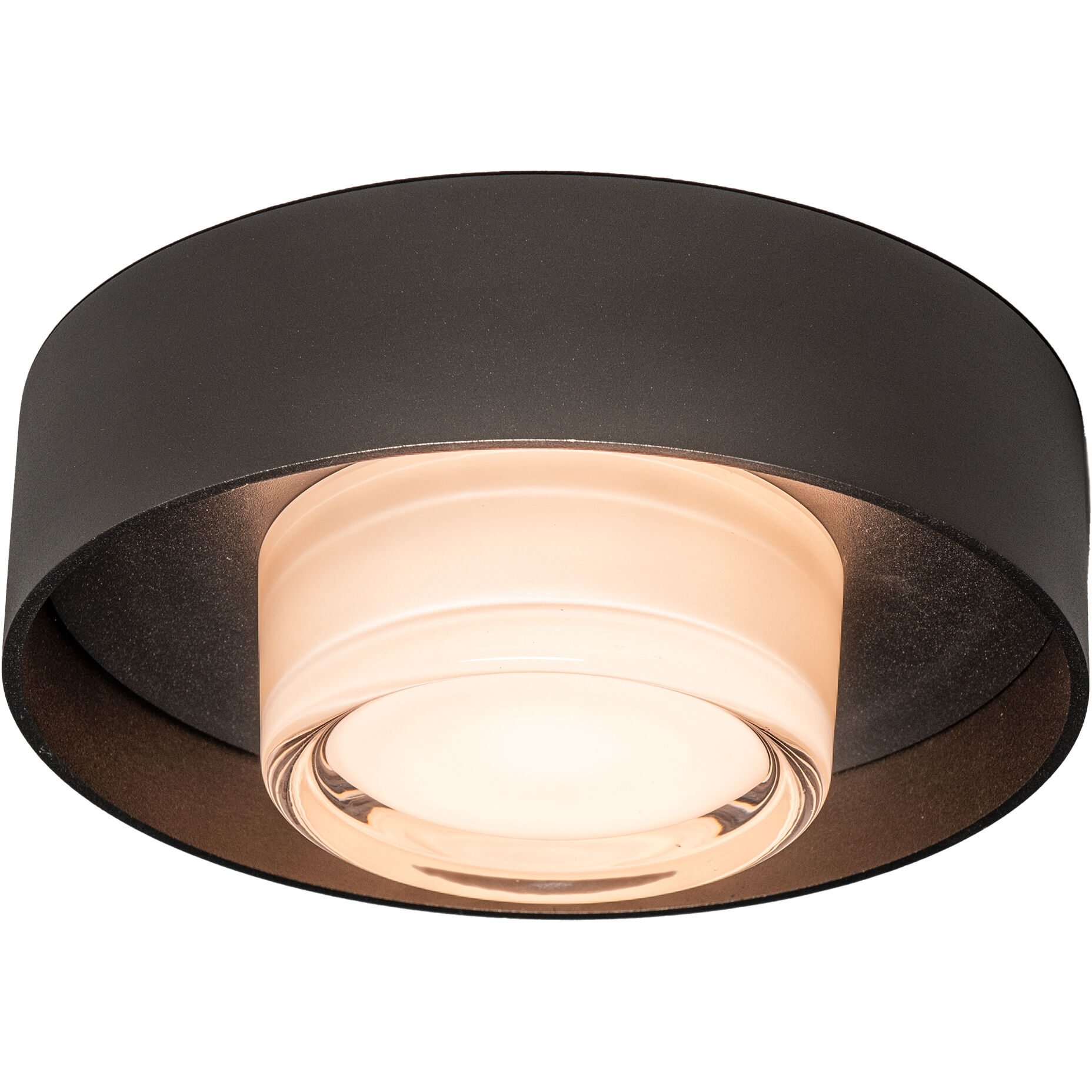 Focal LED Oil Rubbed Bronze/Bronze ADA Sconce/Flush Mount Wall Light