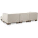 June Beige Modular Sectional, Lounge