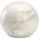 Neva White/Cream Ball Decorative Object, Small