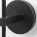 Clyde 8 inch Black Wall Sconce Wall Light