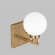 Sean Lavin Clybourn 1 Light 5 inch Satin Brass Bath Vanity Wall Light