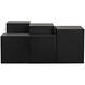 Stein 48 X 48 inch Matte Black Coffee Table