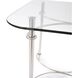 Laurel 24 X 24 inch Silver Side Table