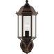 Sevier 1 Light 19.38 inch Antique Bronze Outdoor Wall Lantern, Medium