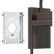 Hillside 2 Light 19.75 inch Dark Bronze Exterior Wall Sconce