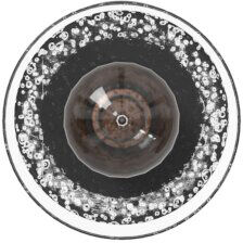 Logan 1 Light 4 inch Matte Black Mini Pendant Ceiling Light