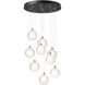 Fritz 9 Light 20.5 inch Ink Pendant Ceiling Light