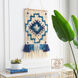 Santiago Denim/Sky Blue/Cream/Ice Blue Wall Hangings, Rectangle