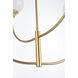 Nyomi 4 Light 36 inch Brass Chandelier Ceiling Light