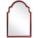 Sultan 36 X 24 inch Burgundy Mirror