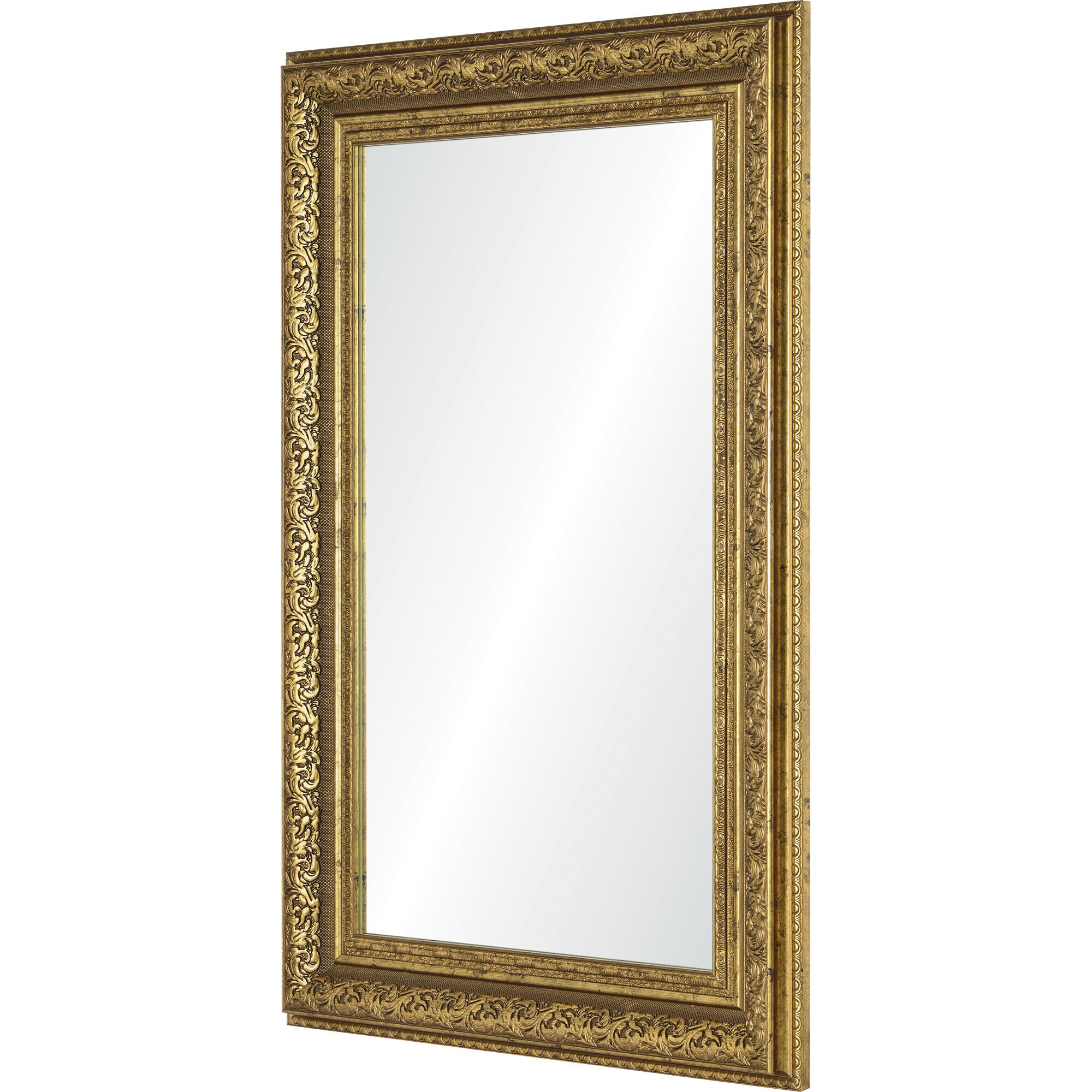 Yiannis 36 X 24 inch Antique Gold Wall Mirror