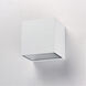 Blok LED 4.75 inch White Outdoor Wall Sconce