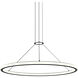 Luna LED 38 inch Satin Black Pendant Ceiling Light
