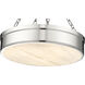 Anders LED 22 inch Polished Nickel Chandelier Ceiling Light in 23