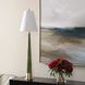 Riccardi 38 inch 100 watt Moss Green Glaze and Antique Brass Table Lamp Portable Light