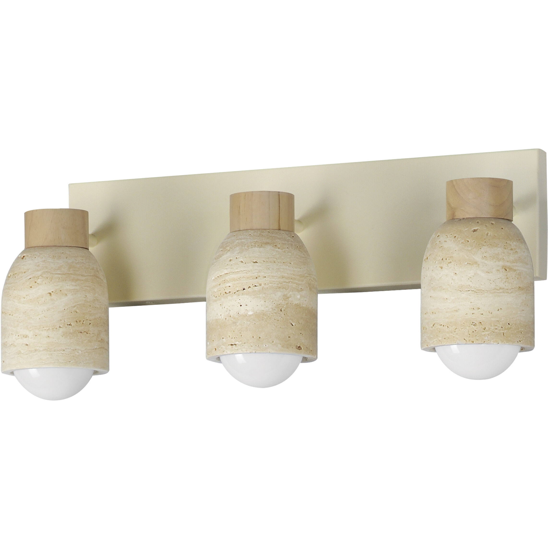 Pompeii 3 Light 21.00 inch Bathroom Vanity Light
