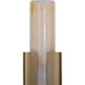 Virtue 1 Light 4.75 inch Aged Brass Sconce Wall Light