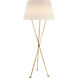 AERIN Lebon 62.25 inch 150 watt Gild Floor Lamp Portable Light