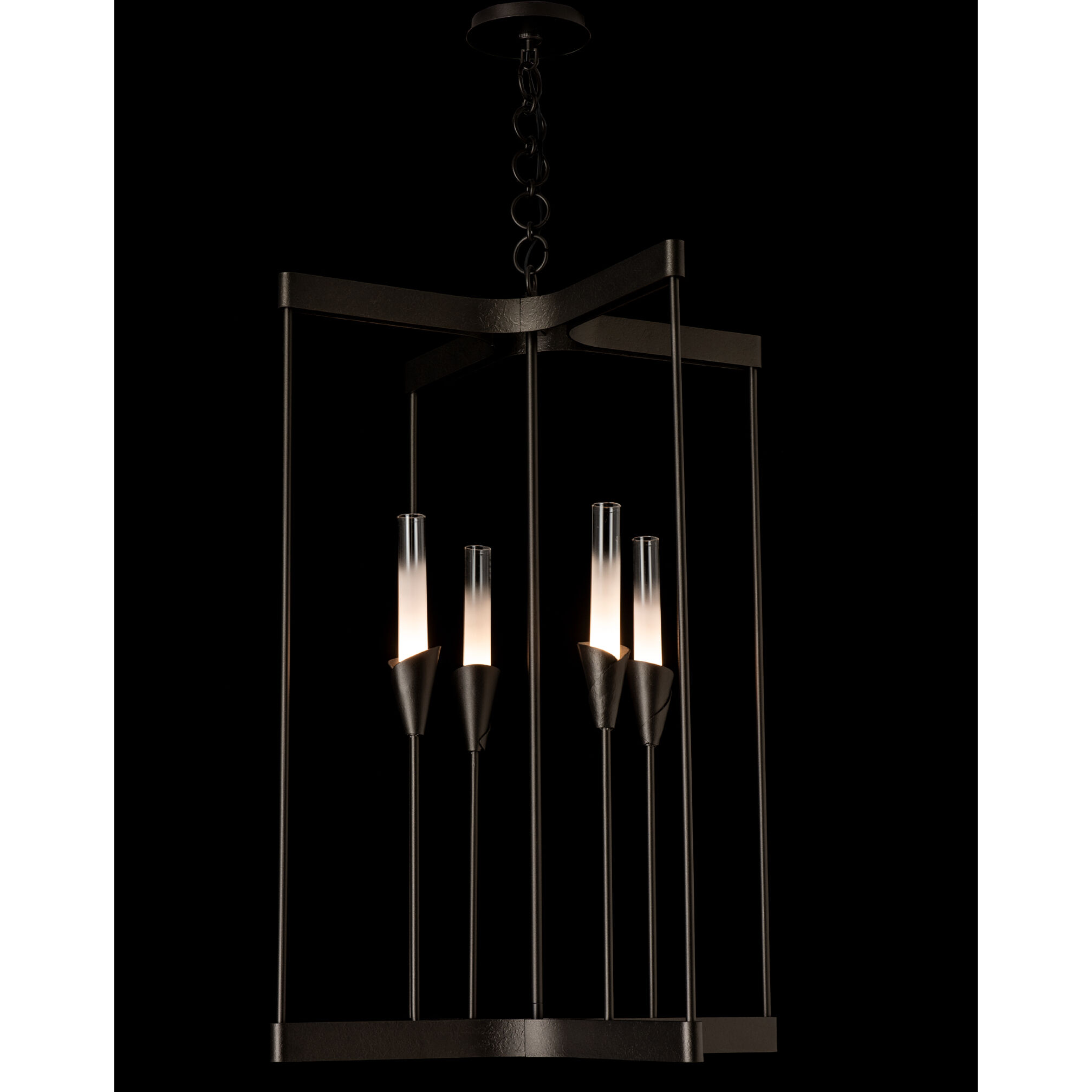Lilium 4 Light 24.1 inch Oil Rubbed Bronze Chandelier Ceiling Light