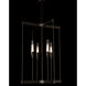 Lilium 4 Light 24.1 inch Oil Rubbed Bronze Chandelier Ceiling Light
