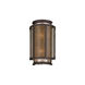Dahlia 2 Light 18 inch Copper Mountain Bronze Outdoor Wall Sconce