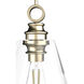 Klein 1 Light 14.25 inch Alturas Gold Pendant Ceiling Light