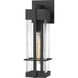 Wynn 1 Light 16 inch Earth Black Outdoor Wall Lantern