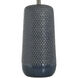 Galey 30 inch 100.00 watt Navy Blue and White Table Lamp Portable Light 
