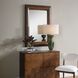 Donovan 43.25 X 31.75 inch Antique Walnut and Antique Gold and Burl Wood Mirror