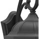 Gilford 3 Light 22 inch Textured Black Outdoor Wall Lantern, Large, Design Series