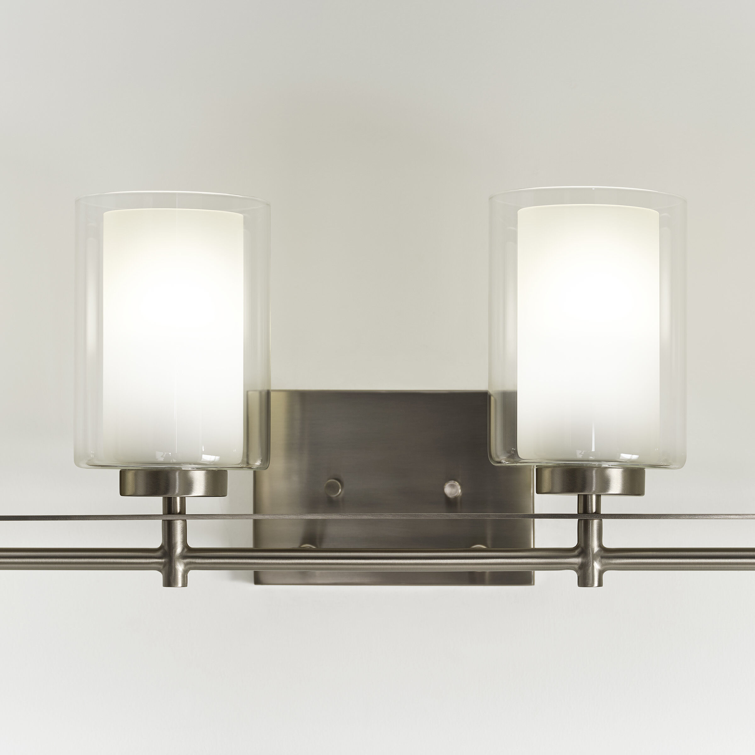 Elmwood Park 4 Light 31.25 inch Brushed Nickel Bath Vanity Wall Sconce Wall Light