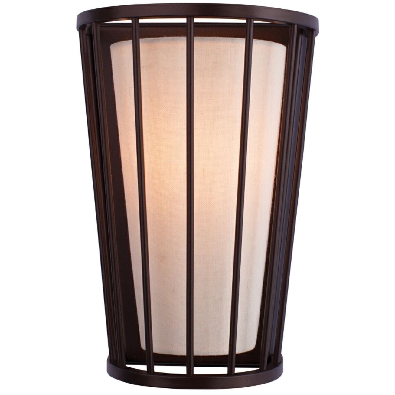 Pacifica 1 Light 8 inch Bronze Wall Sconce Wall Light