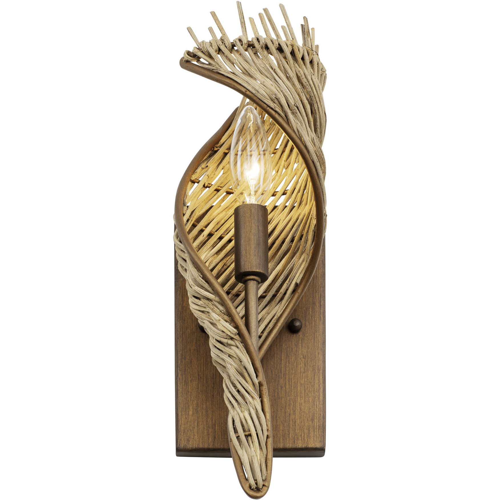 Flow Right Sconce Wall Light, Smithsonian Collaboration