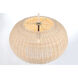 Modjeska 1 Light 20.13 inch Coal Pendant Ceiling Light