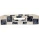 Anita Black/White Tray