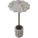 Lana 25 X 12 inch Marble and Dark Bronze Drink Table