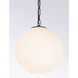 Marbelle 1 Light 15.75 inch Dark Bronze Pendant Ceiling Light