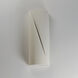 Puff LED 16 inch Chaulk White Outdoor Wall Mount