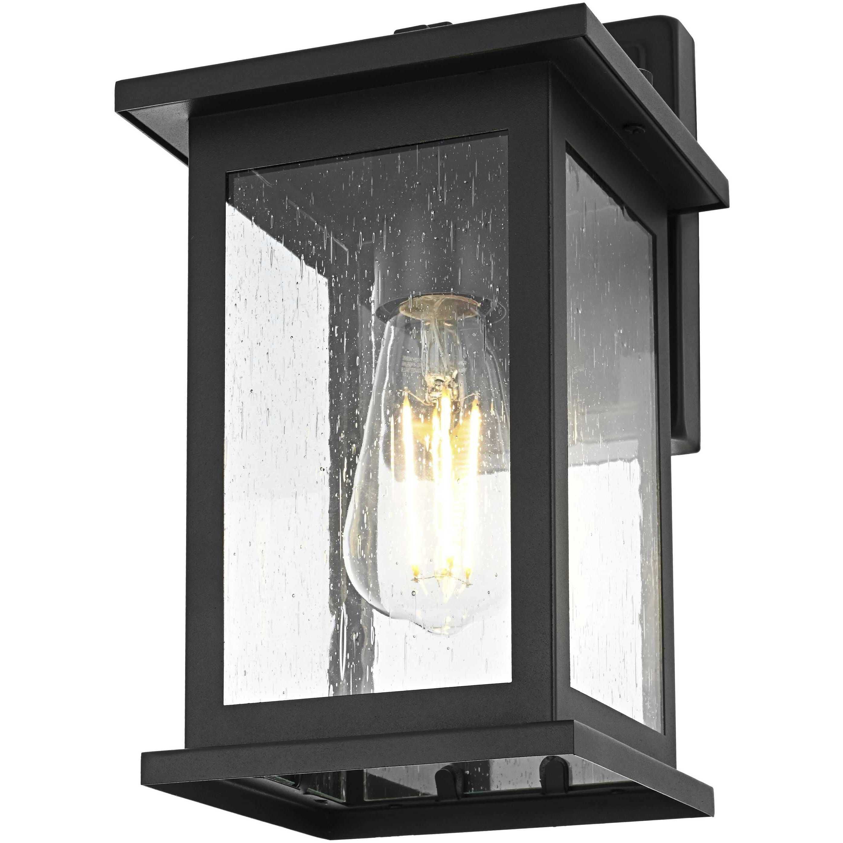 Ringgold 1 Light 12 inch Black Outdoor Wall Sconce