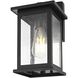 Ringgold 1 Light 12 inch Black Outdoor Wall Sconce