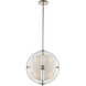 Sussex LED 14 inch Polished Nickel Pendant Chandelier Ceiling Light
