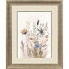 Wild Grasses I Pink and Brown and Gray Framed Art, Propac