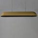 Wimbledon LED 39.75 inch Olive Linear Pendant Ceiling Light